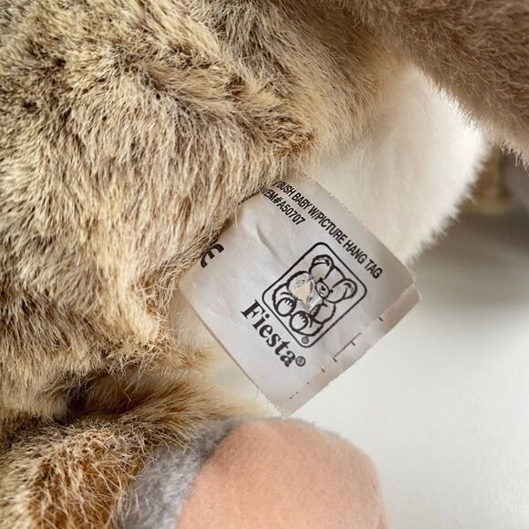 Vintage Lemur Long Tail Plush Zoo Wildlife Stuffed Animal Toys R Us Bush Baby - Picture 3 of 4